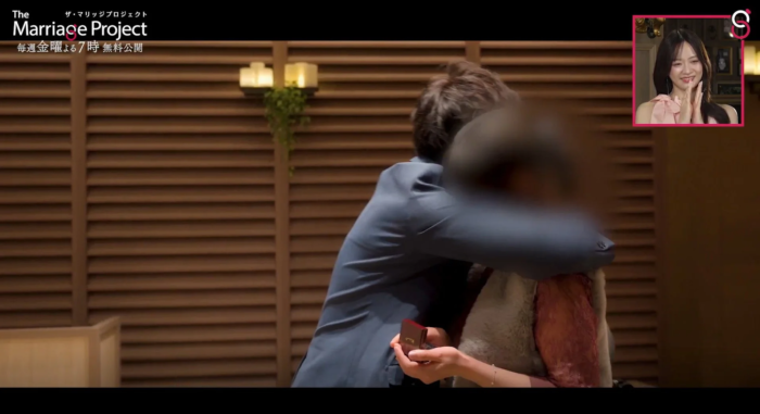 感動のプロポーズシーン