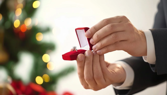 プロポーズの瞬間