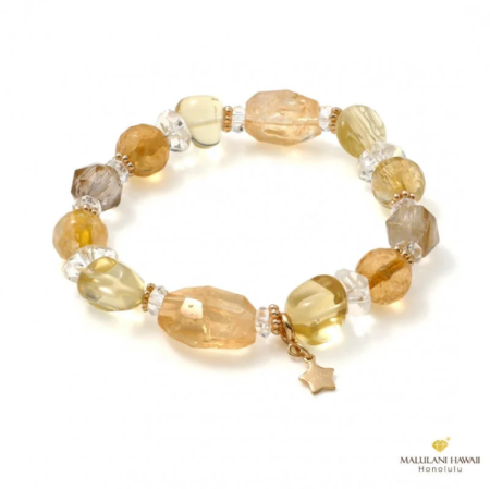 水晶玉子のオリエンタル占星術アクセサリー スターカットブレス GOLD 2026