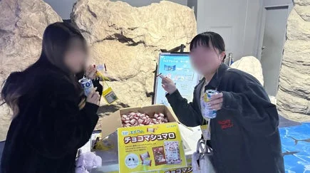 受付・入館の様子