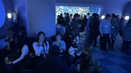 クラゲファンタジーホールでの交流