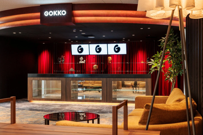 モダンでスタイリッシュなラウンジ空間