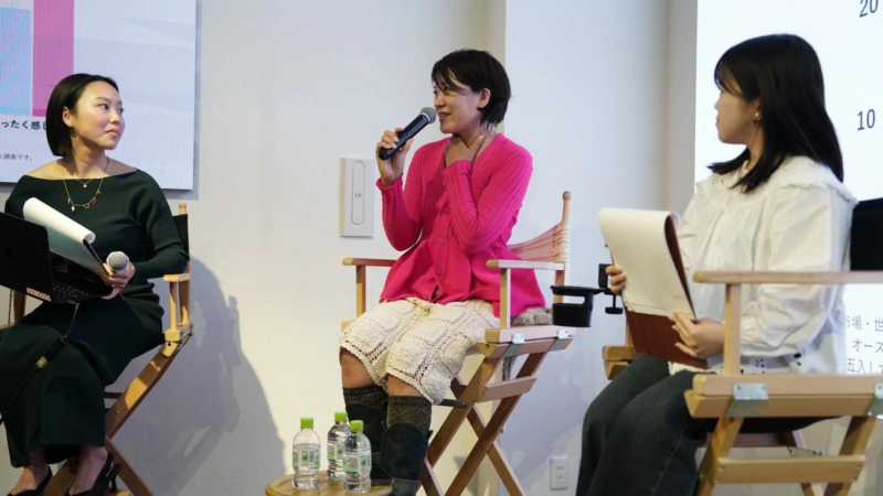 トークセッションの様子