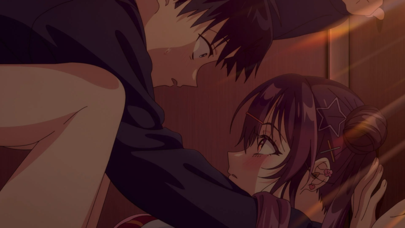 見つめ合う二人