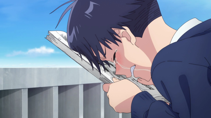 泣き崩れる上原勇紀