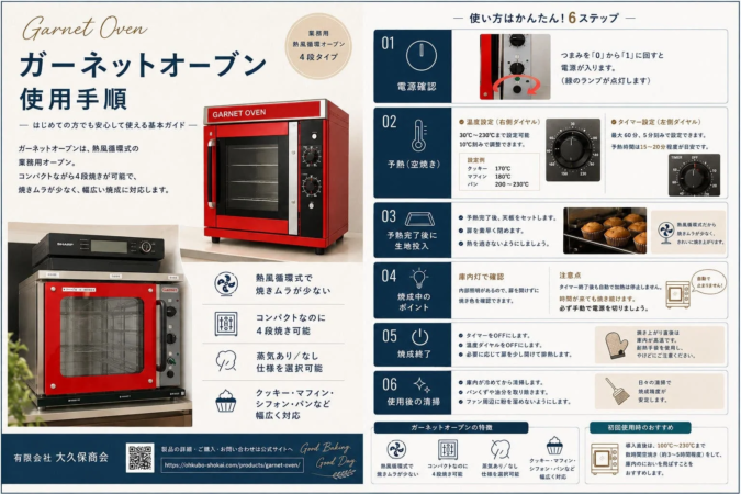 ガーネットオーブン