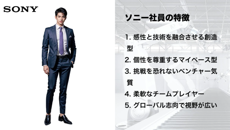 ソニー社員の特徴