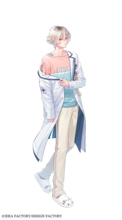 山科 瑛 キャラクターイラスト