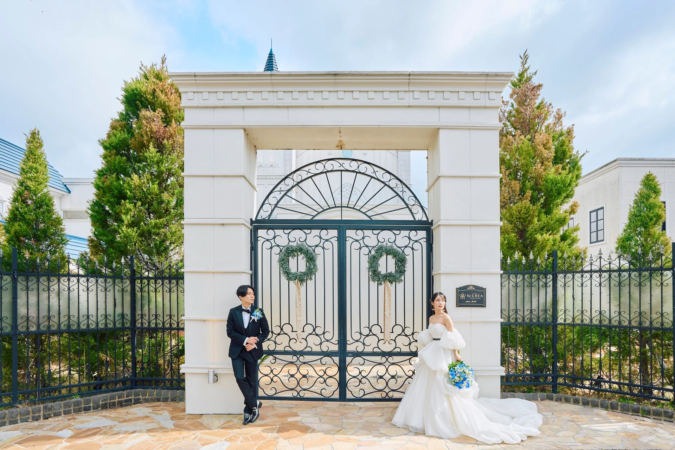 結婚式場の外観