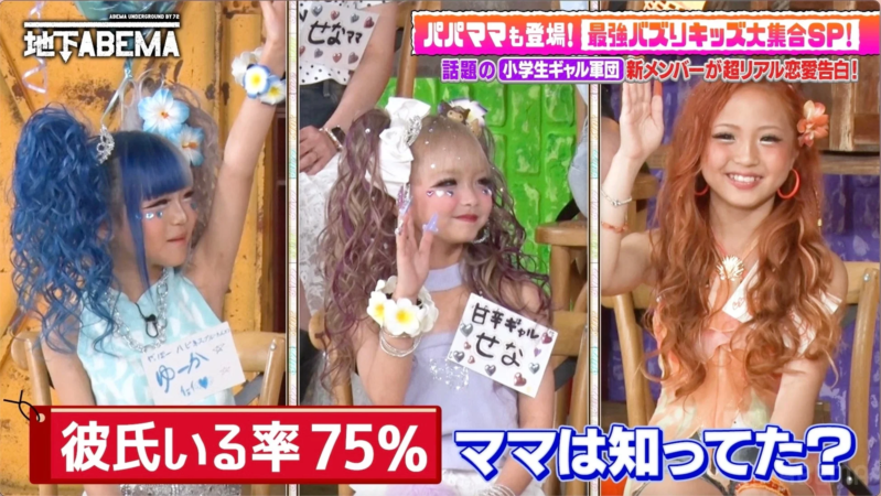 小学生ギャル軍団