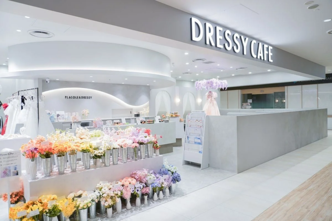 DRESSY CAFE OSAKA フラワービュッフェ