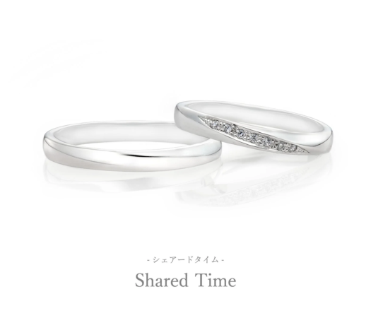 Shared Timeデザインのリング