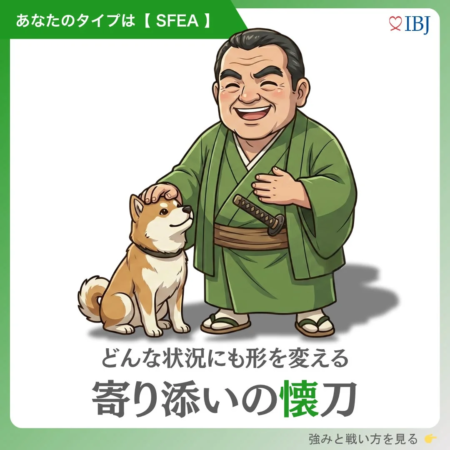 西郷隆盛タイプのイメージイラスト