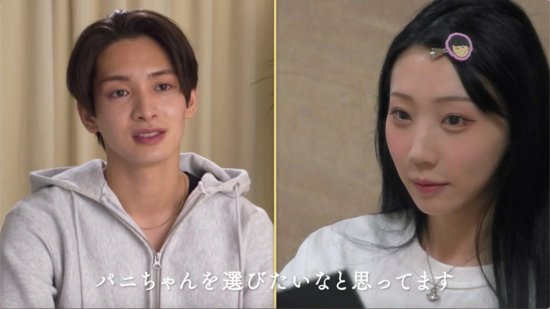 男性陣のpaniさんへの注目