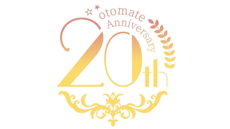 オトメイト20周年アニバーサリーのロゴデザイン