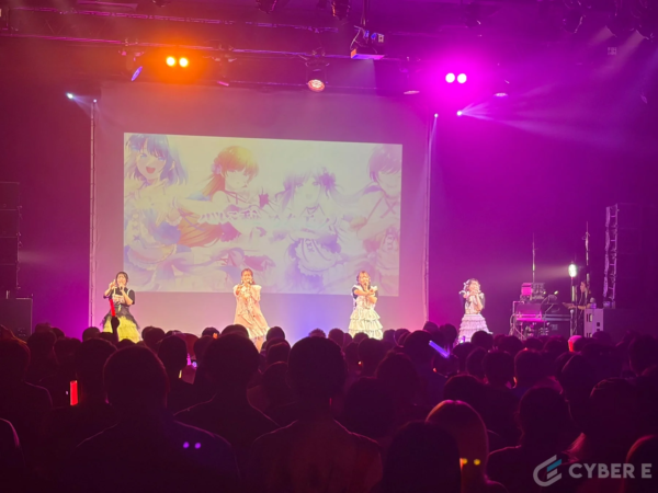 音楽ライブの様子
