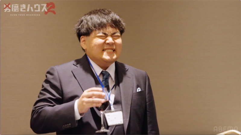 苦悶の表情のオレオさん