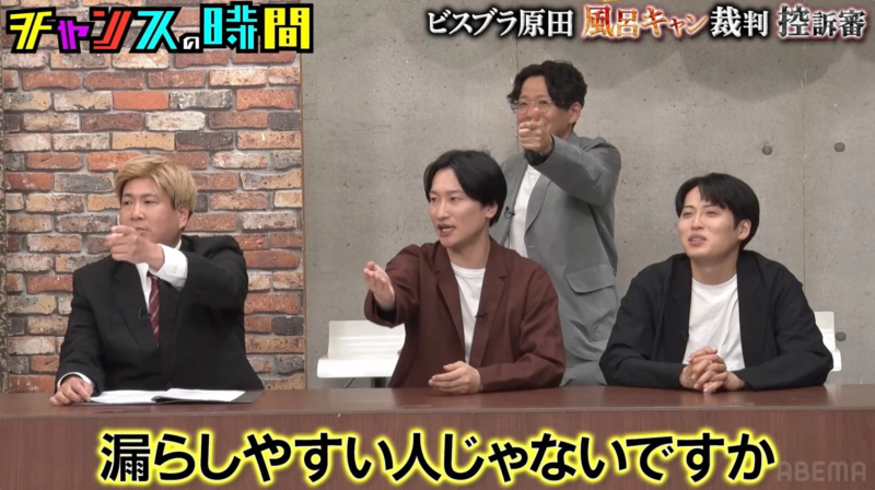 議論中のスタジオ